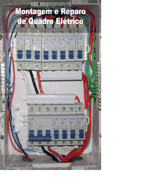 MONTAGEM E REPARO DE QUADRO ELÉTRICO